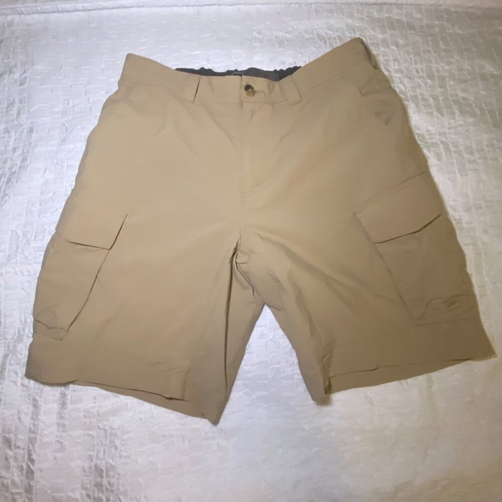 REI Mens Cargo Shorts Nylon/Poly Fishing‎ Camping Hiking Lightweight Gorpcore